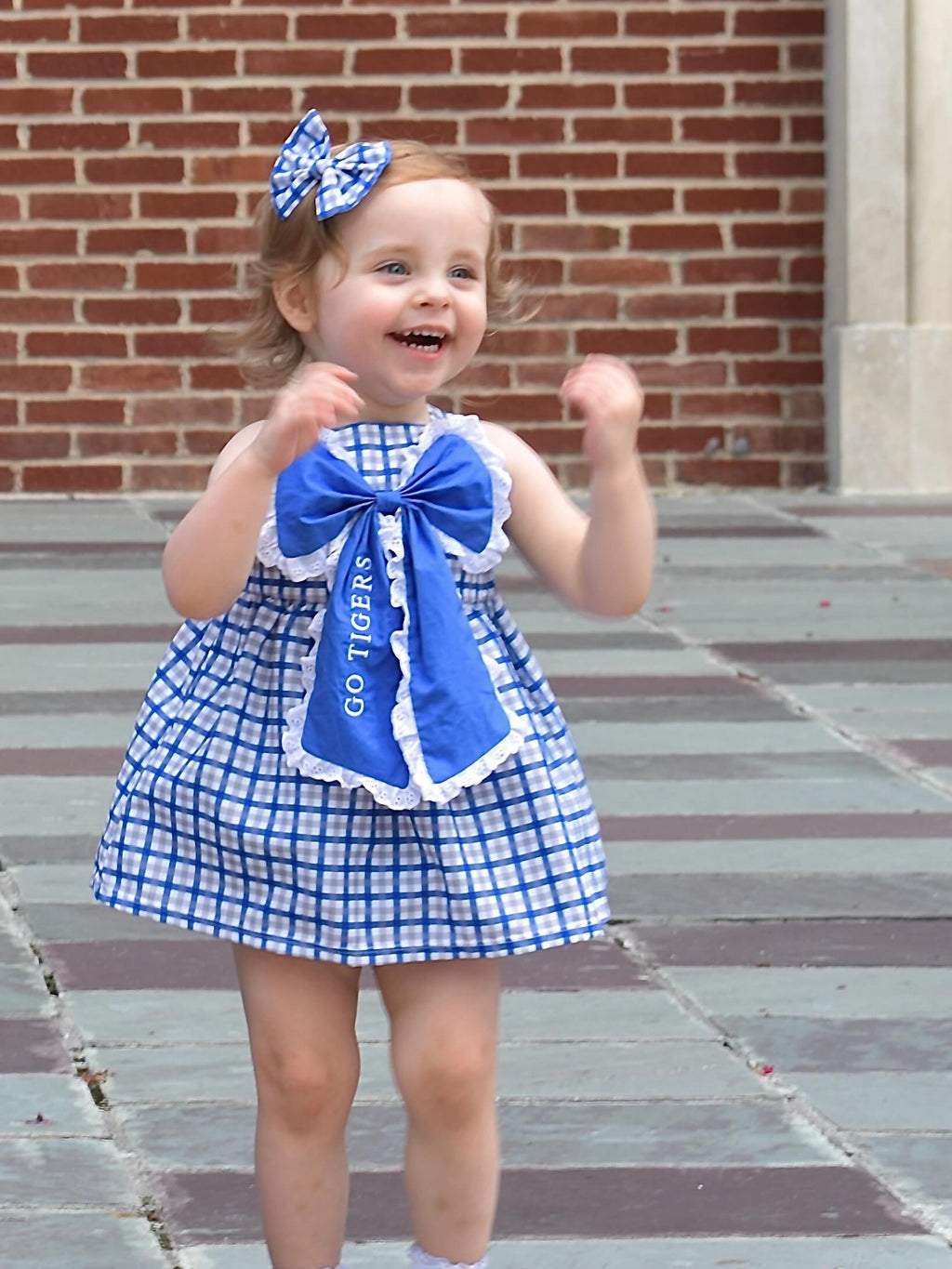 Little Tiger Game Day Dress & Bloomer Set